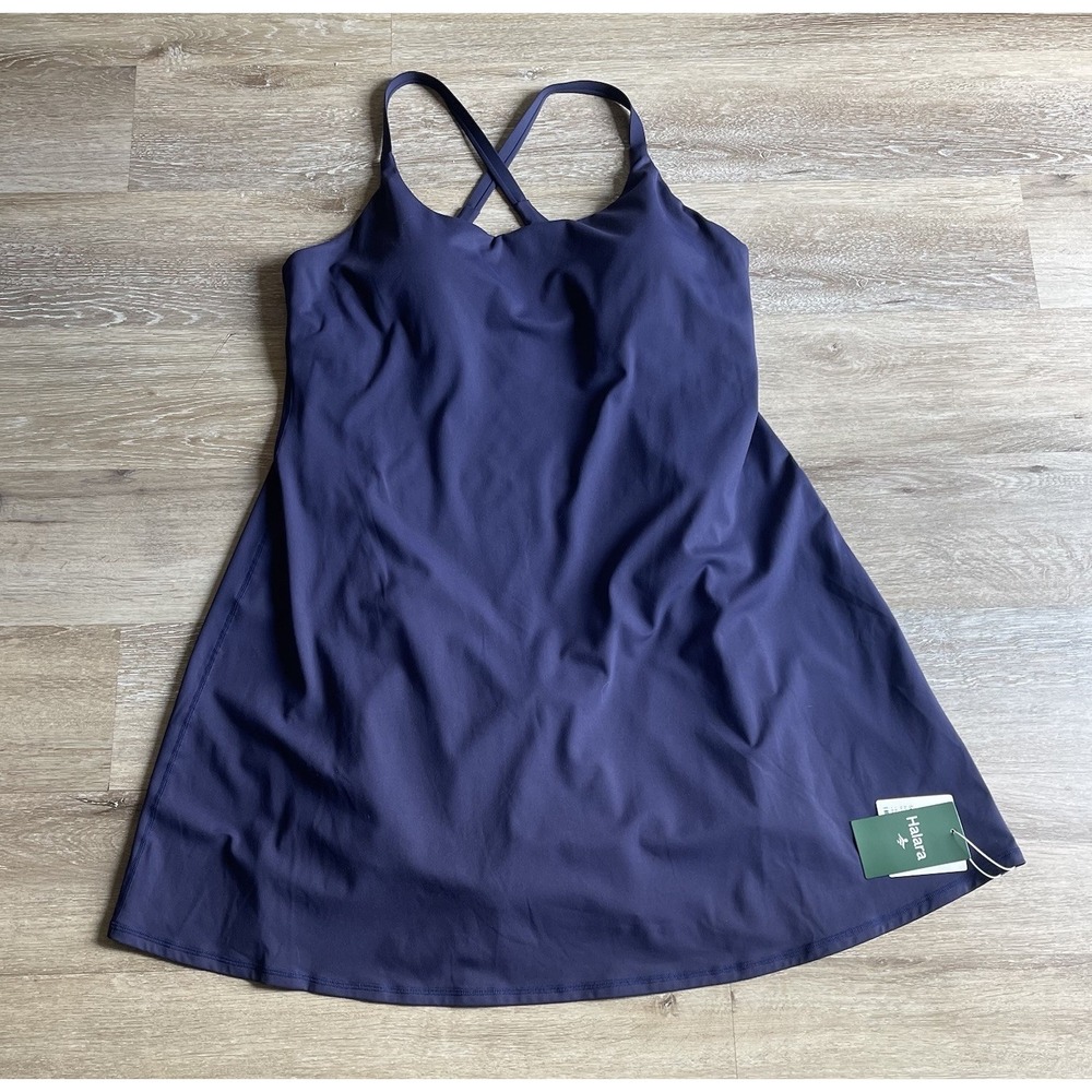 Halara SoftlyZero Plush Backless Easy Peezy Athletic Tank Dress XL Long NWT - Picture 2 of 10